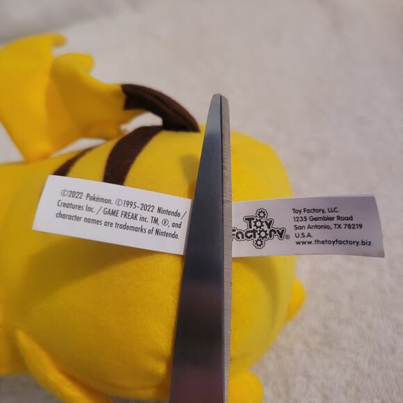 Pokémon Pikachu 2016 Plush 7" Stuffed Animal Plush Toy by Toy Factory - Picture 8 of 8